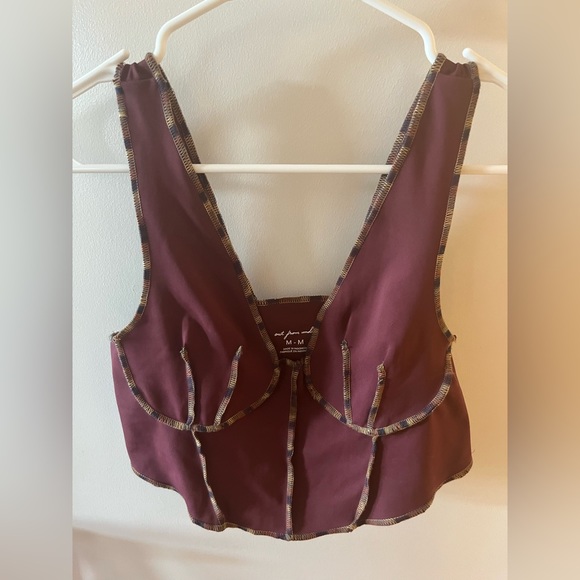 NWOT Out From Under Exposed Compression Top - Picture 2 of 2